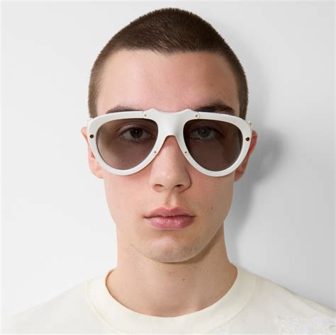 burberry mask eyeglasses|Shield Mask Sunglasses in White .